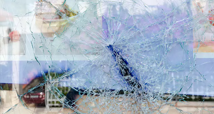 Cracked Glass Balcony Door Repair in St. Petersburg, FL