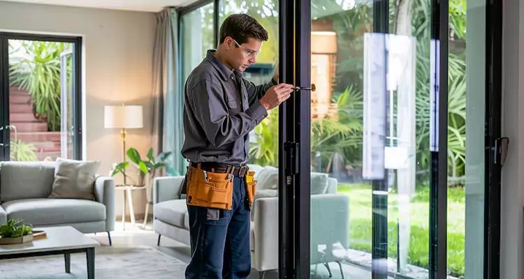 Sliding Door Jamb Lock Repair in St. Petersburg, FL