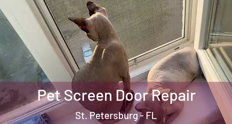 Pet Screen Door Repair St. Petersburg - FL
