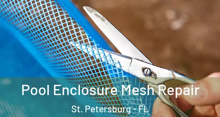  Pool Enclosure Mesh Repair St. Petersburg - FL